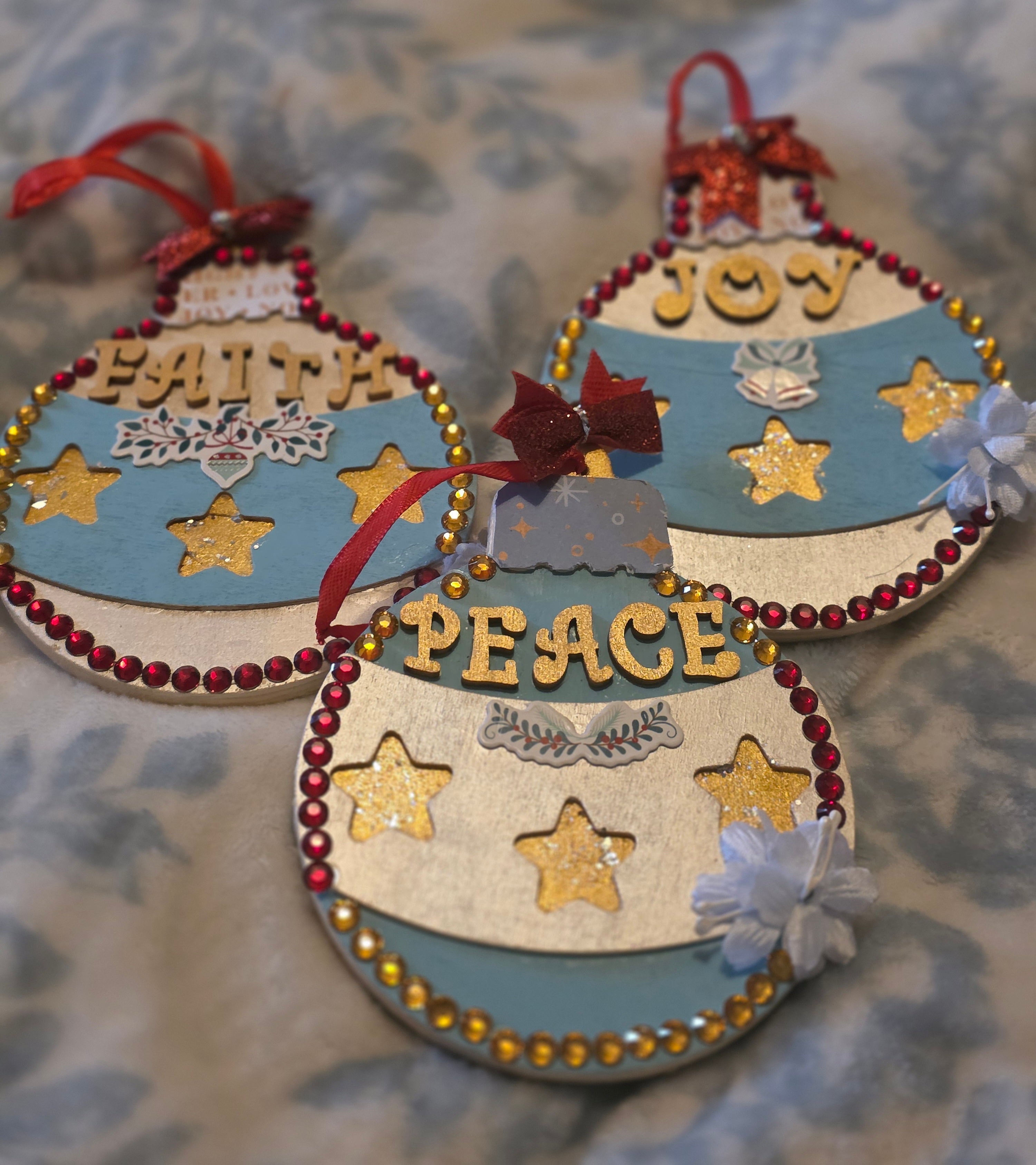 Christmas Ornaments (Wooden)