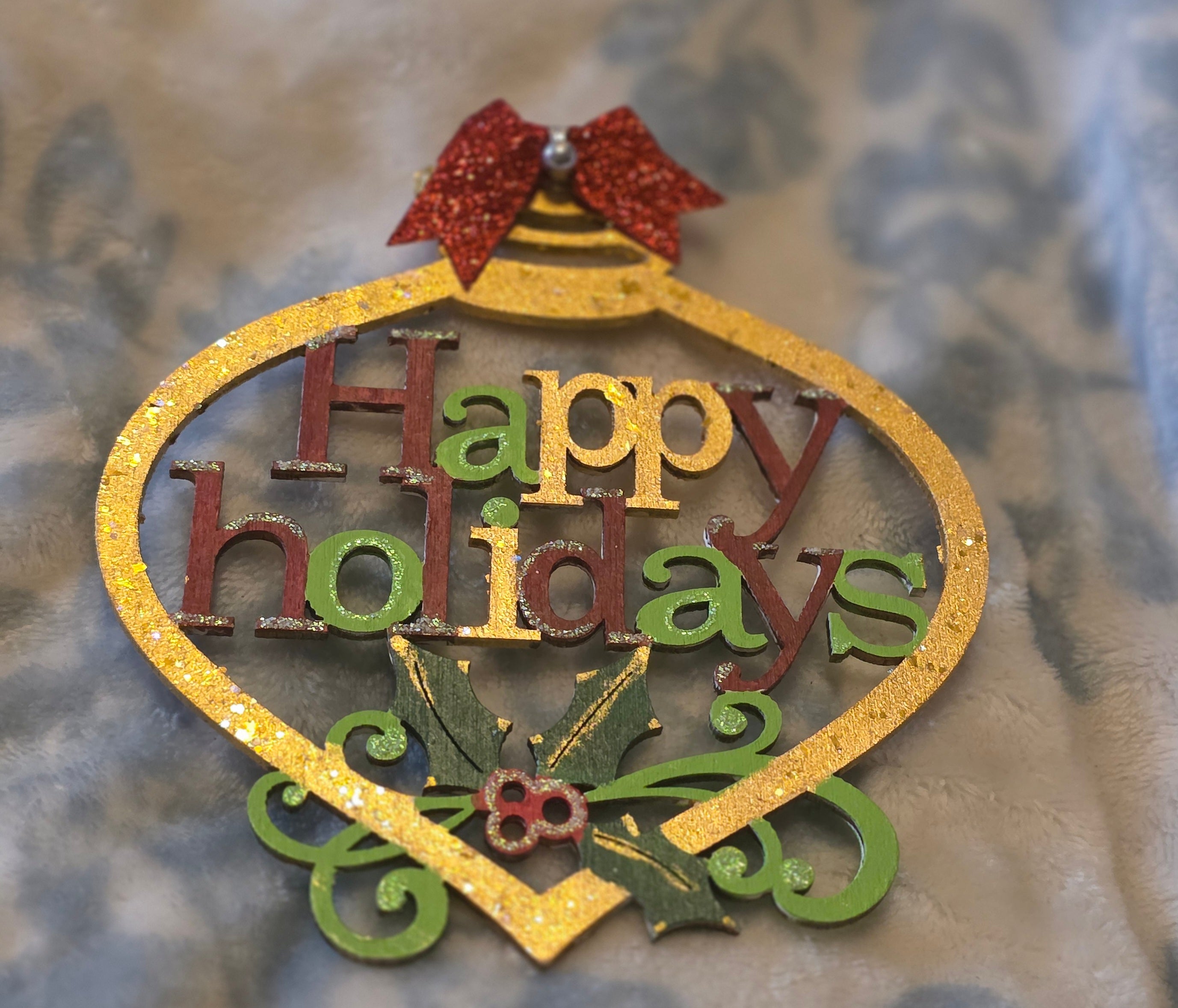 Christmas Ornaments (Wooden)