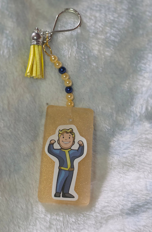 Keychain with Vault Boy 